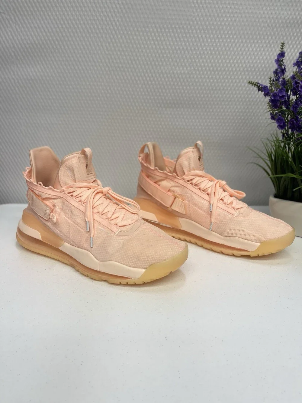 Jordan Proto Max 720 BQ6623-800 Sz 15 Bleached Coral Peach Air Max Sneakers NEW